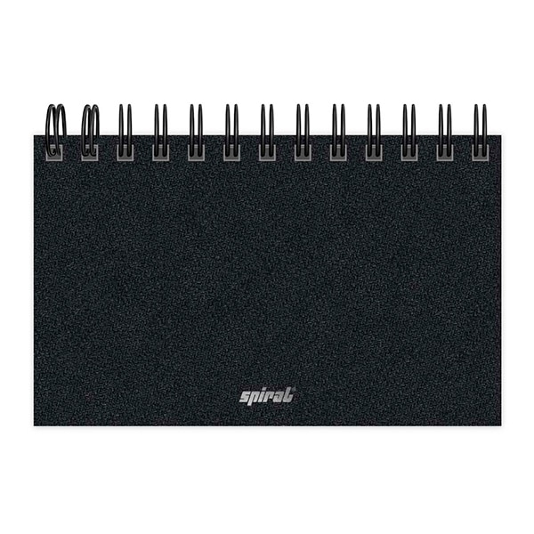 Agenda de bolso 2025, Preta, 2511284, Spiral Brief Executive - PT 1 UN