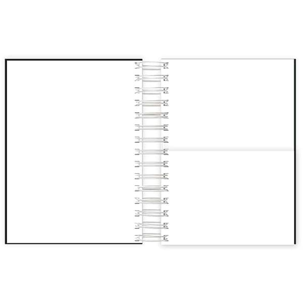 Agenda diária 2025, Lumi Preto, 176 folhas, 2514476, Spiral Lumi - PT 1 UN