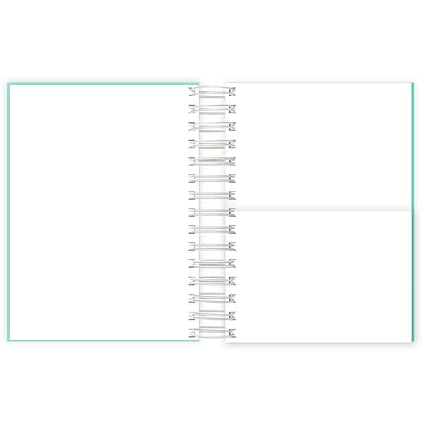 Agenda diária 2025, Lumi Turquesa, 176 folhas, 2514490, Spiral Lumi - PT 1 UN
