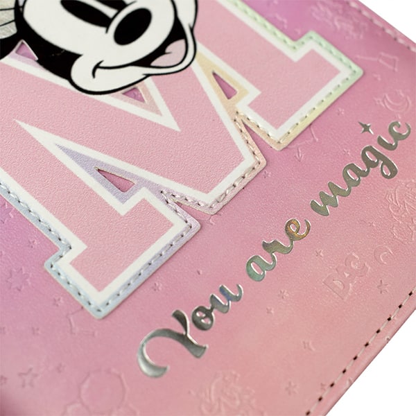 Agenda diária mini 2025 Minnie Disney A6 4586 DAC - PT 1 UN