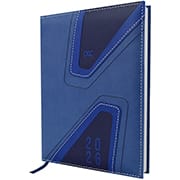 Agenda diária 2026 mini A6, 336 páginas, Fita marca página, Azul, 4542, DAC - PT 1 UN