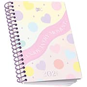 Agenda diária 2026 A5 com Espiral de Plástico, 336 páginas, Enjoy, 4553, DAC - PT 1 UN