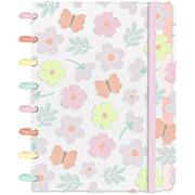 Caderno de disco P, Capa flexível, Borboletas, 80 folhas, CDFSPESS004, Iscool - PT 1 UN