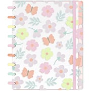 Caderno de disco M, Capa flexível, Borboletas, 80 folhas, CDFSP-2ESS004, Iscool - PT 1 UN