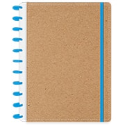 Caderno de disco 80 folhas G, 215x286mm, Kraft, 3318, Abyara - PT 1 UN