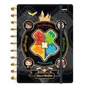 Caderno de Disco Harry Potter Charms, Tamanho G (200×275 mm) com 80 Folhas Pautadas Gramatura 90g, Spiral Hpc - PT 1 UN Caderno de Disco Harry Potter Charms, Tamanho G (200×275 mm) com 80 Folhas Pautadas Gramatura 90g, Spiral Hpc - PT 1 UN