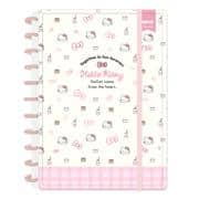 Caderno de disco Capa dura, G, 80 folhas, Hello Kitty, Spiral Hki - PT 1 UN