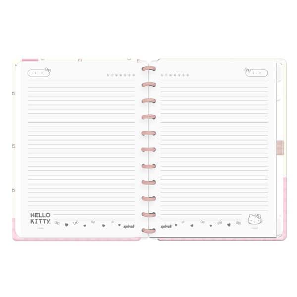 Caderno de disco Capa dura, G, 80 folhas, Hello Kitty, Spiral Hki - PT 1 UN Caderno de disco Capa dura, G, 80 folhas, Hello Kitty, Spiral Hki - PT 1 UN