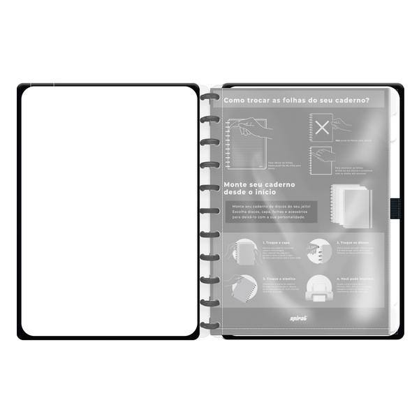 Caderno de Disco Corinthians Grande (200×275 mm) com 80 Folhas Pautadas Gramatura 90g Spiral Sccp - PT 1 UN Caderno de Disco Corinthians Grande (200×275 mm) com 80 Folhas Pautadas Gramatura 90g Spiral Sccp - PT 1 UN