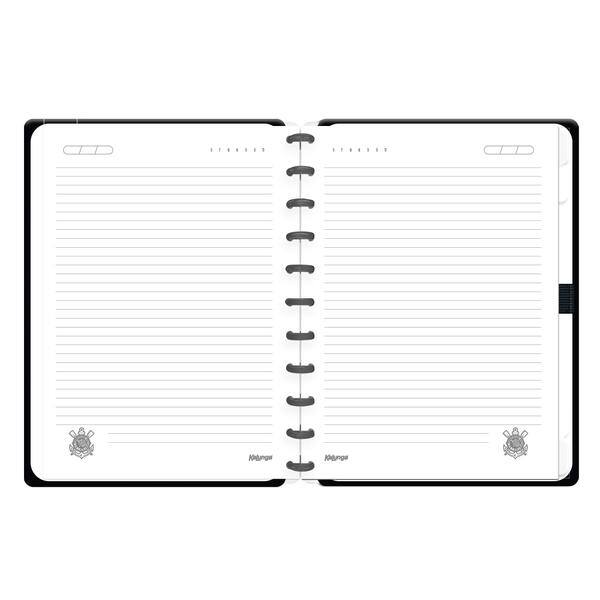 Caderno de Disco Corinthians Grande (200×275 mm) com 80 Folhas Pautadas Gramatura 90g Spiral Sccp - PT 1 UN Caderno de Disco Corinthians Grande (200×275 mm) com 80 Folhas Pautadas Gramatura 90g Spiral Sccp - PT 1 UN