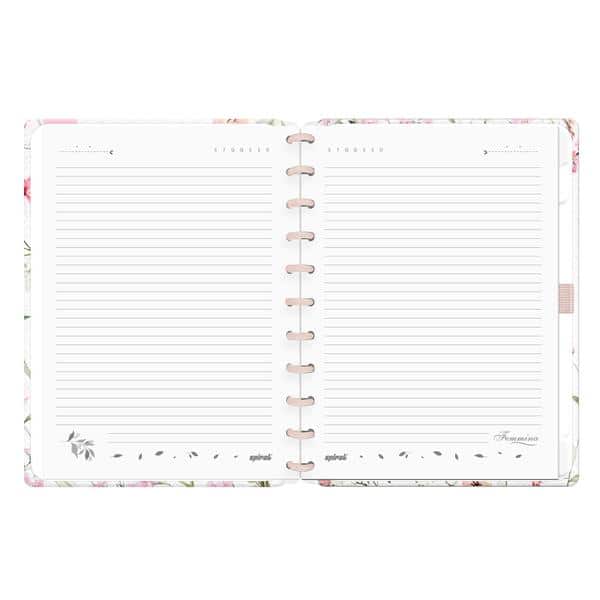 Caderno de Disco Femmina, Tamanho G (200×275 mm) com 80 Folhas Pautadas Gramatura 90g, Spiral Fem - PT 1 UN Caderno de Disco Femmina, Tamanho G (200×275 mm) com 80 Folhas Pautadas Gramatura 90g, Spiral Fem - PT 1 UN