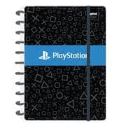 Caderno de disco Capa dura, G, 80 folhas, Playstation, PT 1 UN