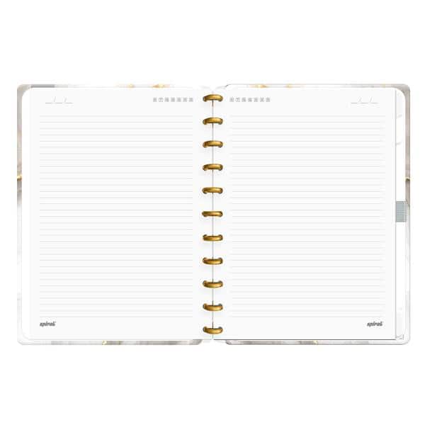 Caderno de Disco Marmo Grande (200×275 mm) com 80 Folhas Pautadas Gramatura 90g Spiral Mrm - PT 1 UN Caderno de Disco Marmo Grande (200×275 mm) com 80 Folhas Pautadas Gramatura 90g Spiral Mrm - PT 1 UN