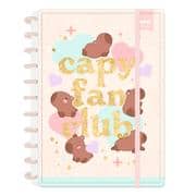 Caderno de Disco Capivara Grande (200×275 mm) com 80 Folhas Pautadas Gramatura 90g Spiral Ten - PT 1 UN