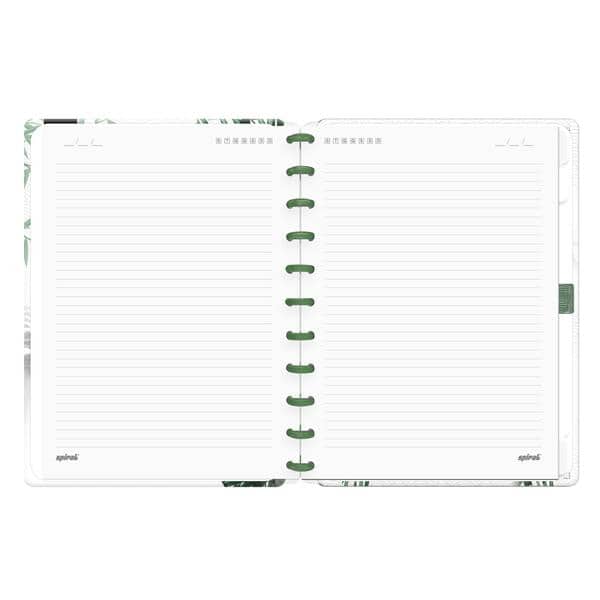 Caderno de Disco Zen Grande (200×275 mm) com 80 Folhas Pautadas Gramatura 90g Spiral Zen - PT 1 UN