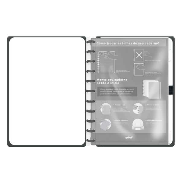 Caderno de disco 80fls G c.dura pu Brief Exe pt Spiral Brf Ex PT 1 UN Caderno de disco 80fls G c.dura pu Brief Exe pt Spiral Brf Ex PT 1 UN