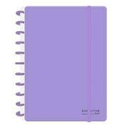Caderno de Disco Brief Executive Lilás, Tamanho G (200×275 mm) com 80 Folhas Pautadas Gramatura 90g, Spiral Brf Ex - PT 1 UN Caderno de Disco Brief Executive Lilás, Tamanho G (200×275 mm) com 80 Folhas Pautadas Gramatura 90g, Spiral Brf Ex - PT 1 UN