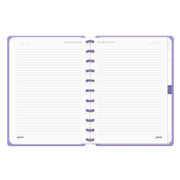 Caderno de Disco Brief Executive Lilás, Tamanho G (200×275 mm) com 80 Folhas Pautadas Gramatura 90g, Spiral Brf Ex - PT 1 UN Caderno de Disco Brief Executive Lilás, Tamanho G (200×275 mm) com 80 Folhas Pautadas Gramatura 90g, Spiral Brf Ex - PT 1 UN