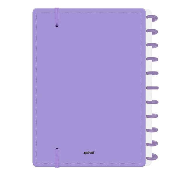 Caderno de Disco Brief Executive Lilás, Tamanho G (200×275 mm) com 80 Folhas Pautadas Gramatura 90g, Spiral Brf Ex - PT 1 UN Caderno de Disco Brief Executive Lilás, Tamanho G (200×275 mm) com 80 Folhas Pautadas Gramatura 90g, Spiral Brf Ex - PT 1 UN