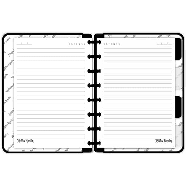 Caderno de disco P, 80 folhas 155 x 215mm, Jujutsu Kaisen, Itadori, 5213, Abyara - PT 1 UN