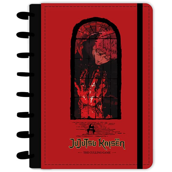 Caderno de disco P, 80 folhas 155 x 215mm, Jujutsu Kaisen, 5152, Abyara - PT 1 UN