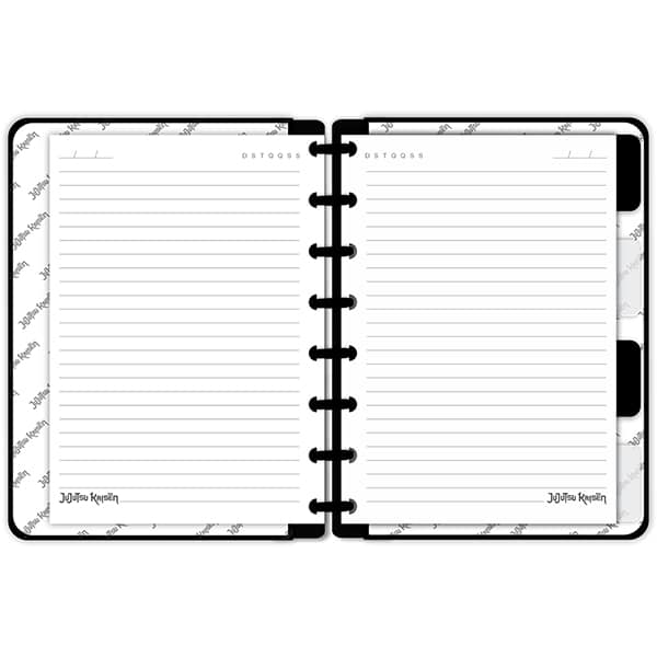 Caderno de disco P, 80 folhas 155 x 215mm, Jujutsu Kaisen, 5152, Abyara - PT 1 UN