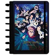 Caderno de disco P, 80 folhas 155 x 215mm, Jujutsu Kaisen, 5176, Abyara - PT 1 UN Caderno de disco P, 80 folhas 155 x 215mm, Jujutsu Kaisen, 5176, Abyara - PT 1 UN