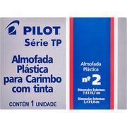 Almofada para carimbo com tinta N.2, Vermelha, Série TP, 1470009CX0, Pilot - CX 1 UN