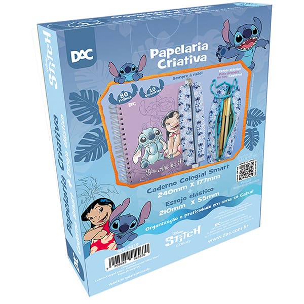 Caderno Smart Stitch c/ estojo 5319 DAC CX 1 UN Caderno Smart Stitch c/ estojo 5319 DAC CX 1 UN