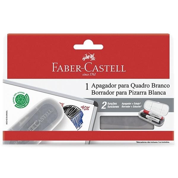 Apagador quadro branco OF/522AP Faber-Castell CX 1 UN
