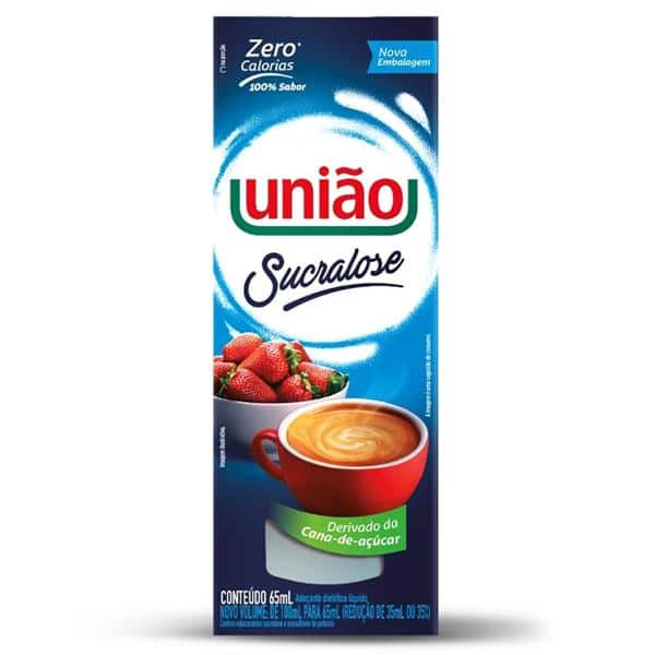 Adoçante líquido Sucralose 65ml 409003016 União CX 1 UN