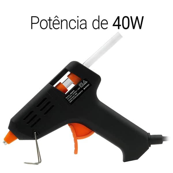 Pistola para cola quente fina, Bivolt, 10w, App-Tech BT 1 UN Pistola para cola quente fina, Bivolt, 10w, App-Tech BT 1 UN