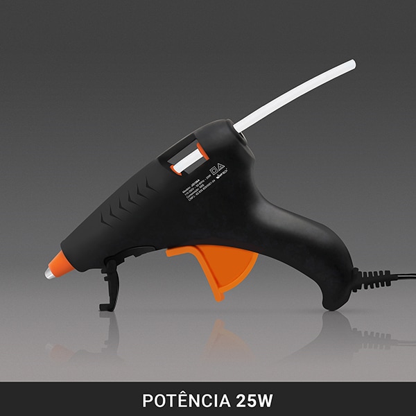 Pistola para cola quente fina, Bivolt, 25w, App-tech - BT 1 UN