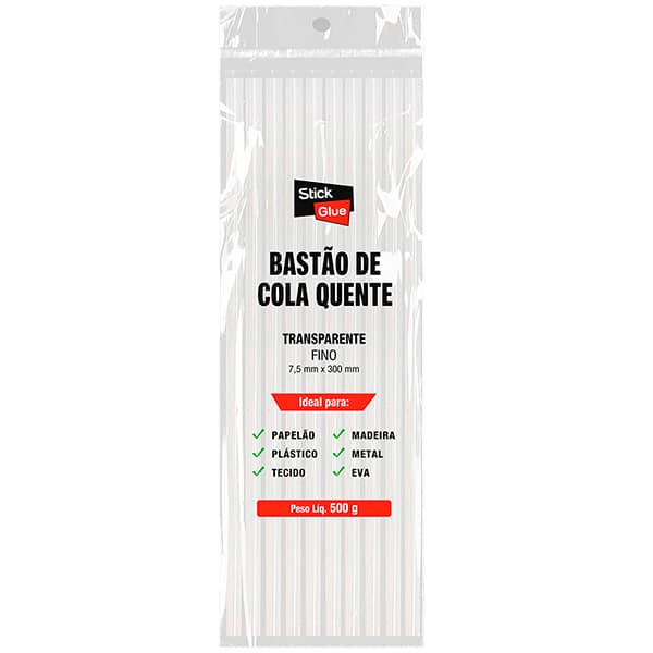 Refil de cola fina 7x300 500g Stick Glue PT 1 UN