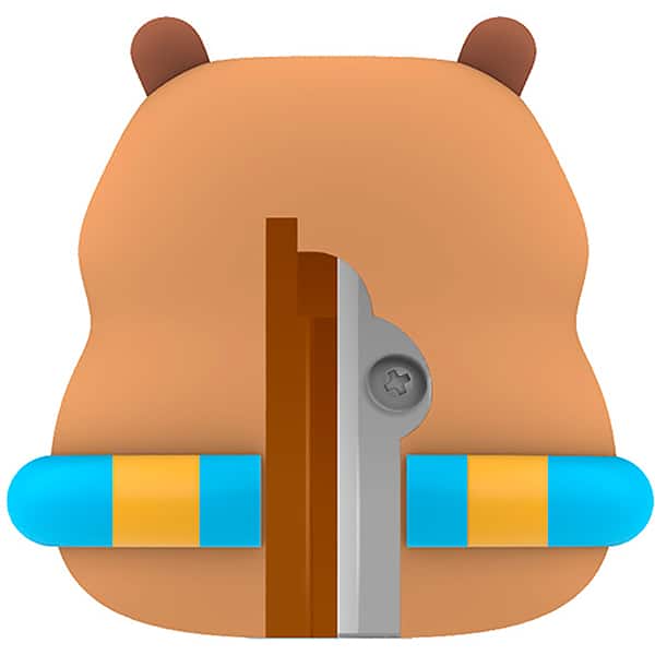 Apontador simples Focinhos, Sortido, 910912, Tris - BT 1 UN Apontador simples Focinhos, Sortido, 910912, Tris - BT 1 UN