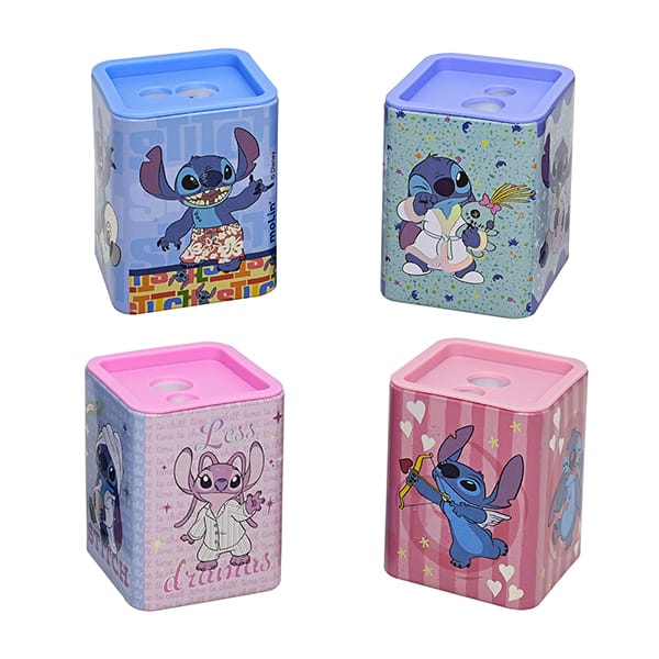 Apontador Duplo metálico Stitch, Sortido, 31356, Molin - 1 UN Apontador Duplo metálico Stitch, Sortido, 31356, Molin - 1 UN