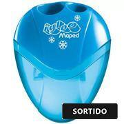 Apontador com Depósito I-Gloo 2 Furos, Cores Sortidas, Maped - BT 1 UN Apontador com Depósito I-Gloo 2 Furos, Cores Sortidas, Maped - BT 1 UN