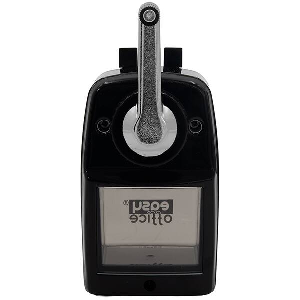 Apontador manual de mesa preto P-100 Easy Office - CX 1 UN