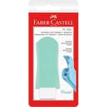 Apontador com Deposito e Borracha Tons Pastel, Cores Sortidas, Faber-Castell - BT 1 UN