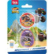 Apontador com Depósito e Borracha Monster Truck, Tris - BT 2 UN