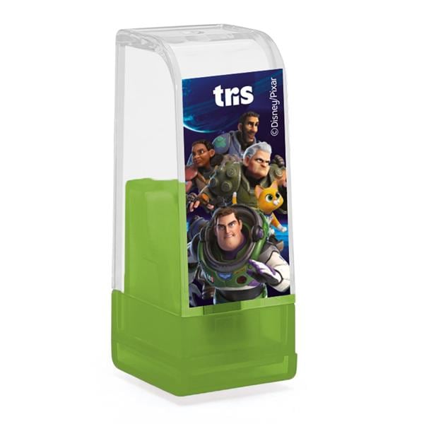 Apontador com Depósito e Borracha Disney Lightyear, Tris - BT 2 UN