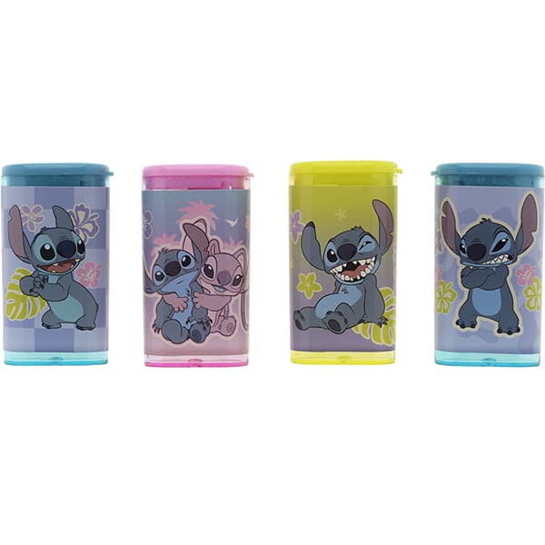 Apontador com Deposito Stitch Disney, Sortido, Molin - BT 1 UN