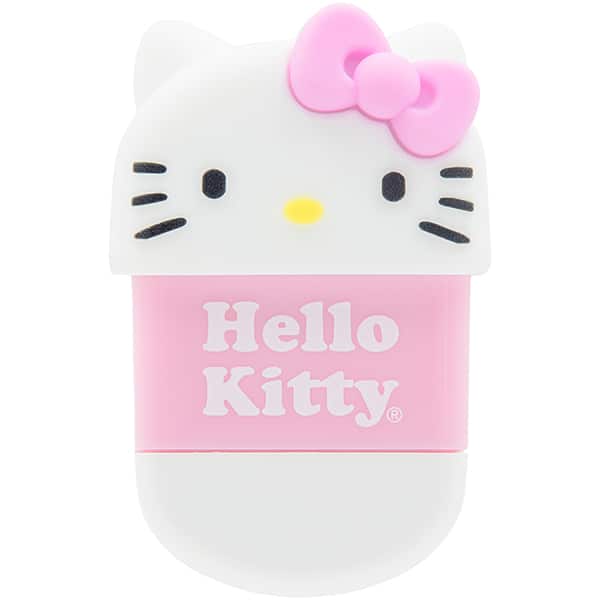 Apontador com depósito e borracha, Hello Kitty, Oval - BT 1 UN