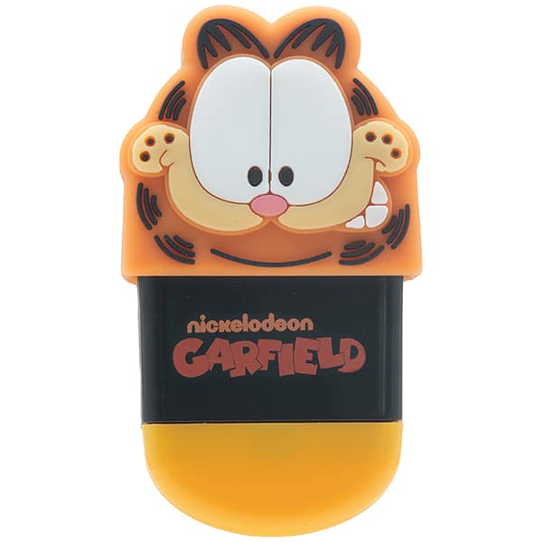Apontador com depósito e borracha, Garfield, Spiral - BT 1 UN
