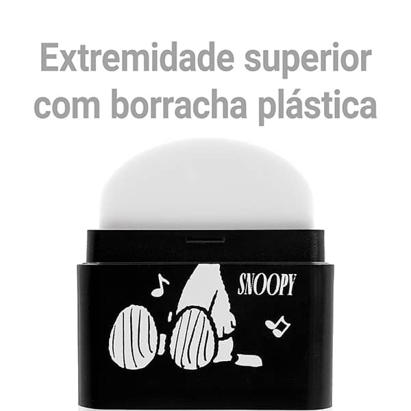 Apontador com depósito e borracha, Snoopy, Spiral - BT 1 UN Apontador com depósito e borracha, Snoopy, Spiral - BT 1 UN