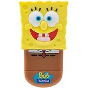 Apontador com depósito e borracha, Bob Esponja, Spiral - BT 1 UN
