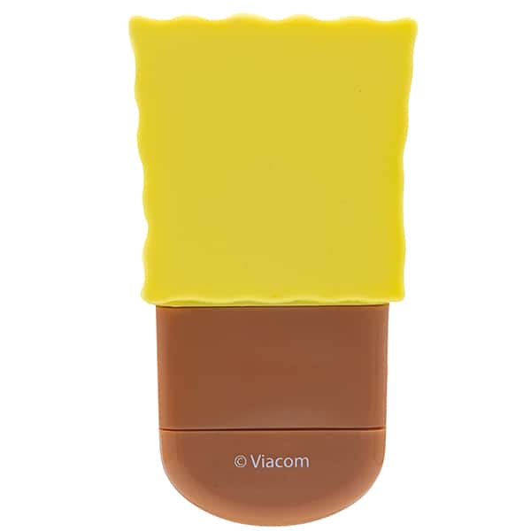 Apontador com depósito e borracha, Bob Esponja, Spiral - BT 1 UN