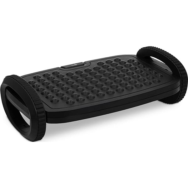 Apoio ergonômico para pés com ajuste de altura, Preto, F6040, App-tech - CX 1 UN