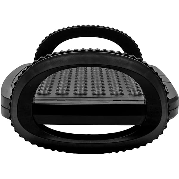 Apoio ergonômico para pés com ajuste de altura, Preto, F6040, App-tech - CX 1 UN