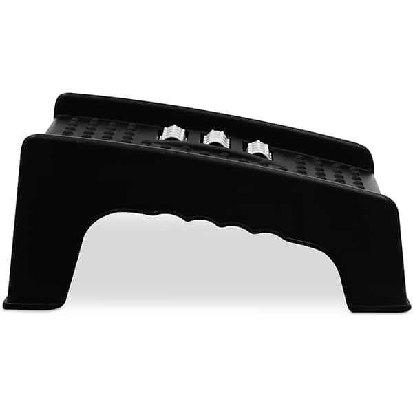 Apoio ergonômico para os pés com massageador, Preto, HR0567, App-Tech - CX 1 UN